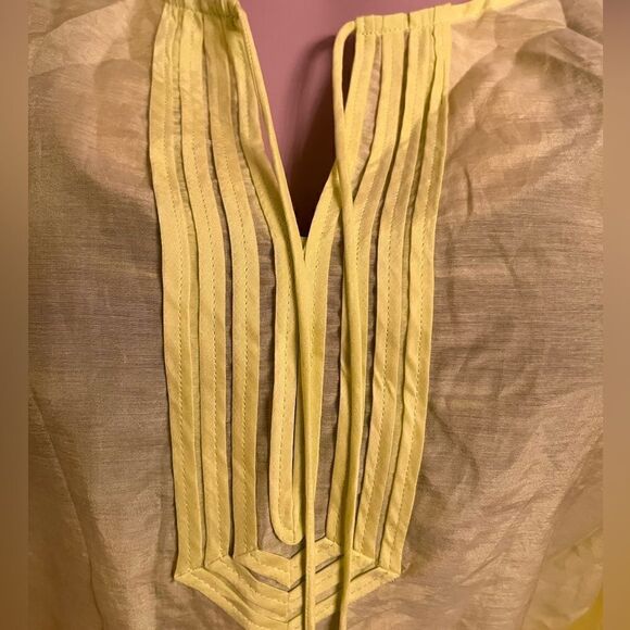 NWT- Ann Taylor Sheer top - Picture 4 of 8